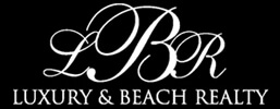 Luxury Beach Realty Black Logo